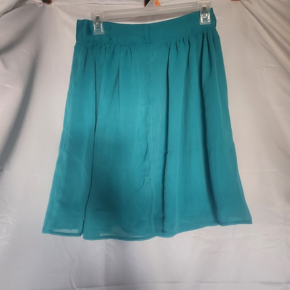 flowers turquoise skirt size s - Picture 6 of 6